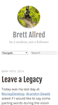 Mobile Screenshot of brettallred.com